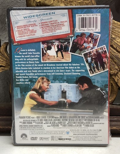 Grease (DVD, Widescreen) - Foto 2 di 3