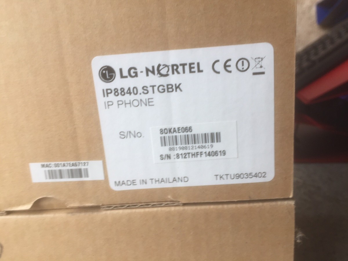 POSTE / TELEPHONE FILAIRE .. LG NORTEL IP PHONE LIP 8815 VOIP avec alim