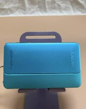 Sony Cyber-Shot DSC-TX10 Blue 12.2MP Digital Camera Waterproof English