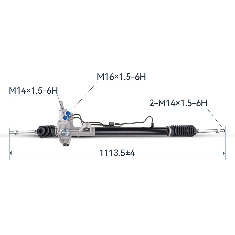 Power Steering Rack&Pinion Assembly For BUICK RAINIER 2004-2007 SAAB 9-7x 05-09 Foto 3 de 4