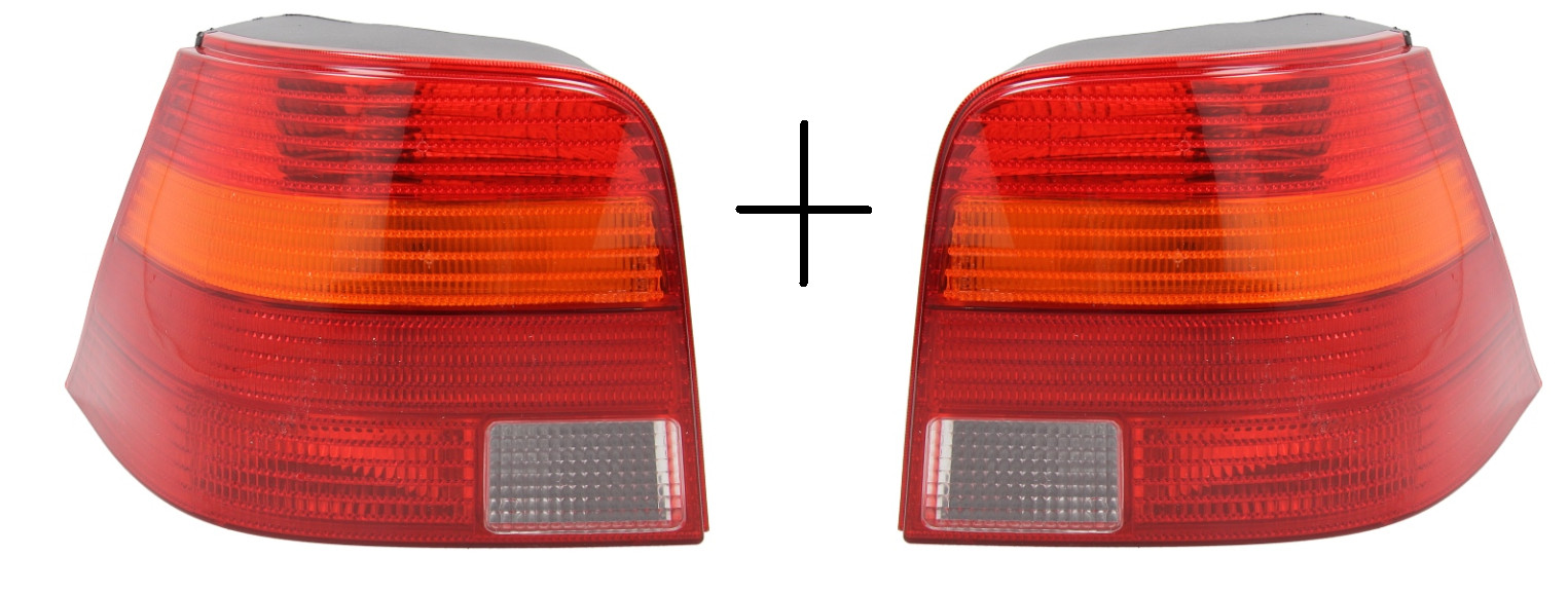 Paire de feux arriere gauche et droite pour VW Golf 4 de 1997 a 2006