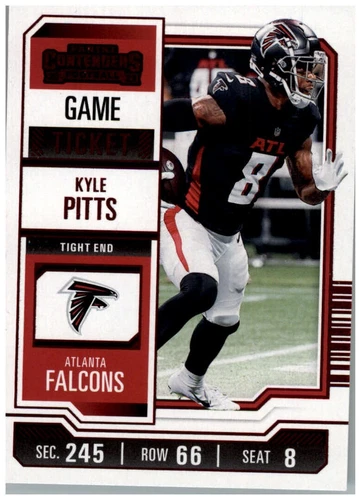 2023 Panini Contenders Kyle Pitts #6