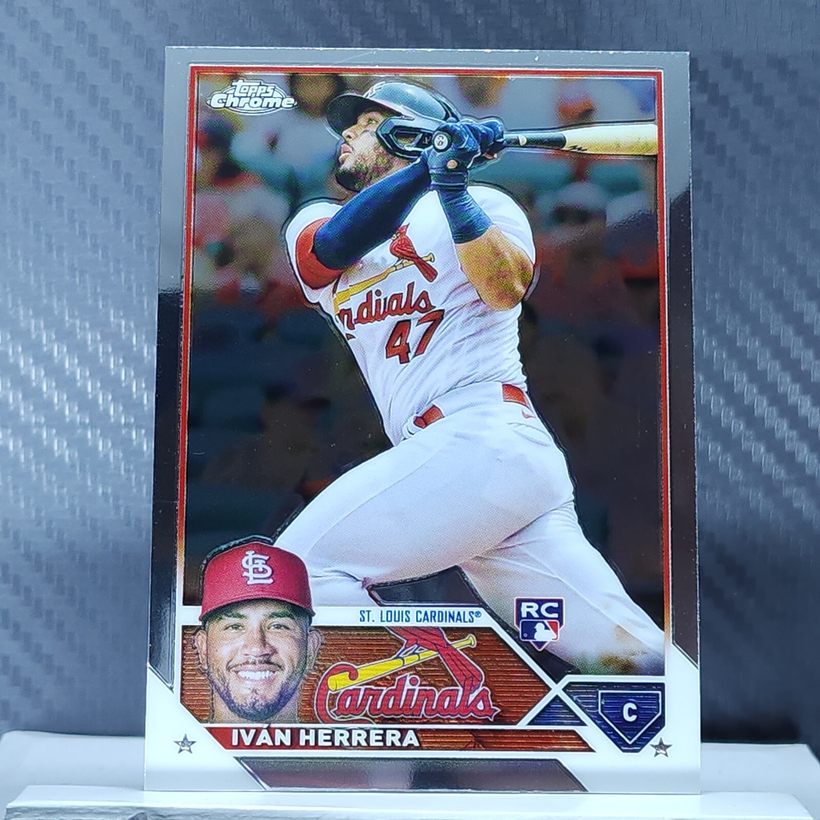 Ivan Herrera 2023 Topps Chrome ROOKIE #177 - Cardinals RC