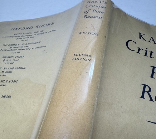 Kant's Critique of Pure Reason, Second Edition | NEAR FINE 1958 - Picture 11 of 19