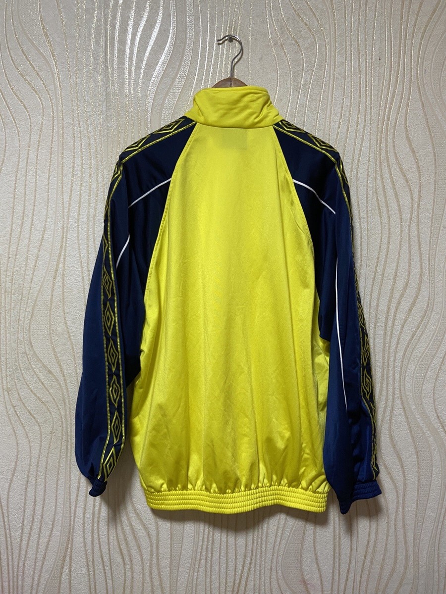 1990s 2000s UMBRO FULL ZIP JACKET sz XL MEN YELLOW | eBay
