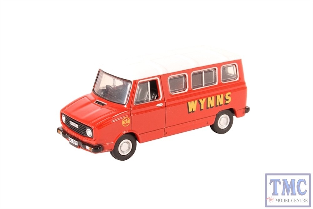 76SHP006 Oxford Diecast OO Sherpa Minibus Wynns