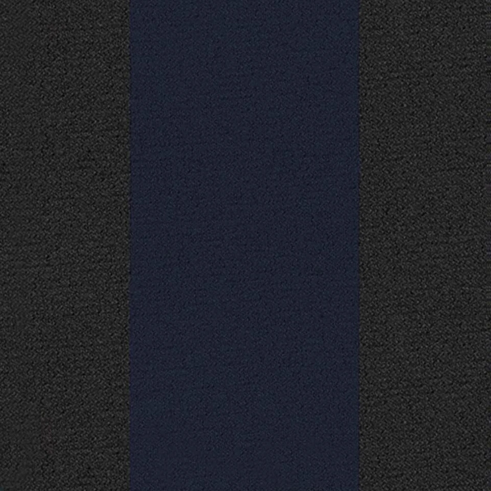 Fundas de asiento delanteras cubiertas para Nissan Titan 2017-2024 azul marino con lado negro Foto 2 de 4