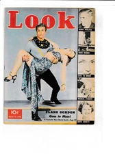 All 3 FLASH GORDON issues of the 1938 LOOK magazine - Buster Crabbe movie serial