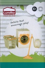 Lundby 60.3069 - REINIGUNGSSET - Waschmaschine - Puppenhaus 1:18