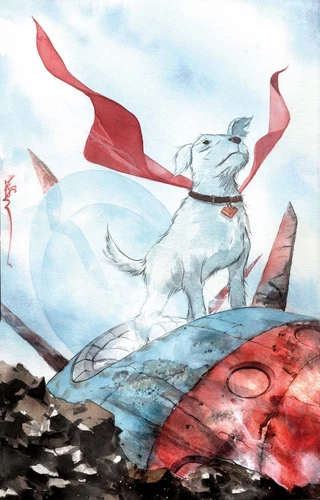 Krypto The Last Dog Of Krypton #1 (Of 5) CVR B Dustin Nguyen Var 6/18