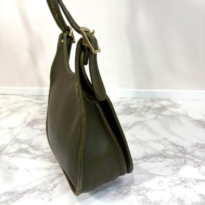 Rare Old Coach 9949 Shoulder Bag Olive Green Vintage Auth | eBay