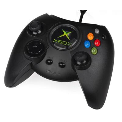 Microsoft Xbox Classic - Original Controller Gamepad Joypad ''Duke'' - Schwarz