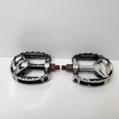 Vintage KKT RMX BMX Racing Pedals 9/16