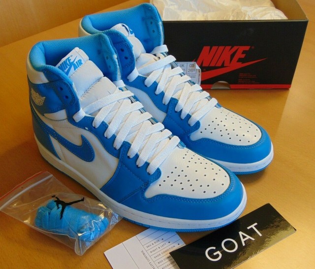 2015 AIR JORDAN 1 RETRO HIGH OG - UNC - GOAT AUTHENTICATED - 8.5 - NEW | eBay