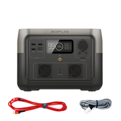 EcoFlow River 2 Max mit 512Wh Kapazität (0% MwSt. nach §12 Abs. 3 UStG)