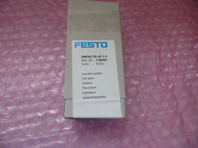 Festo 538000 VMPA2-FB-AP-2-1 Anschlussplatte Neu OVP