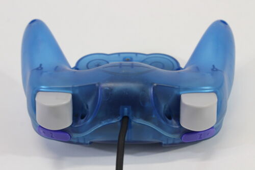 HORI Pad Cube Nintendo Gamecube Controller Clear Blue GC702 T3 GC Japan WORKING - Picture 4 of 16