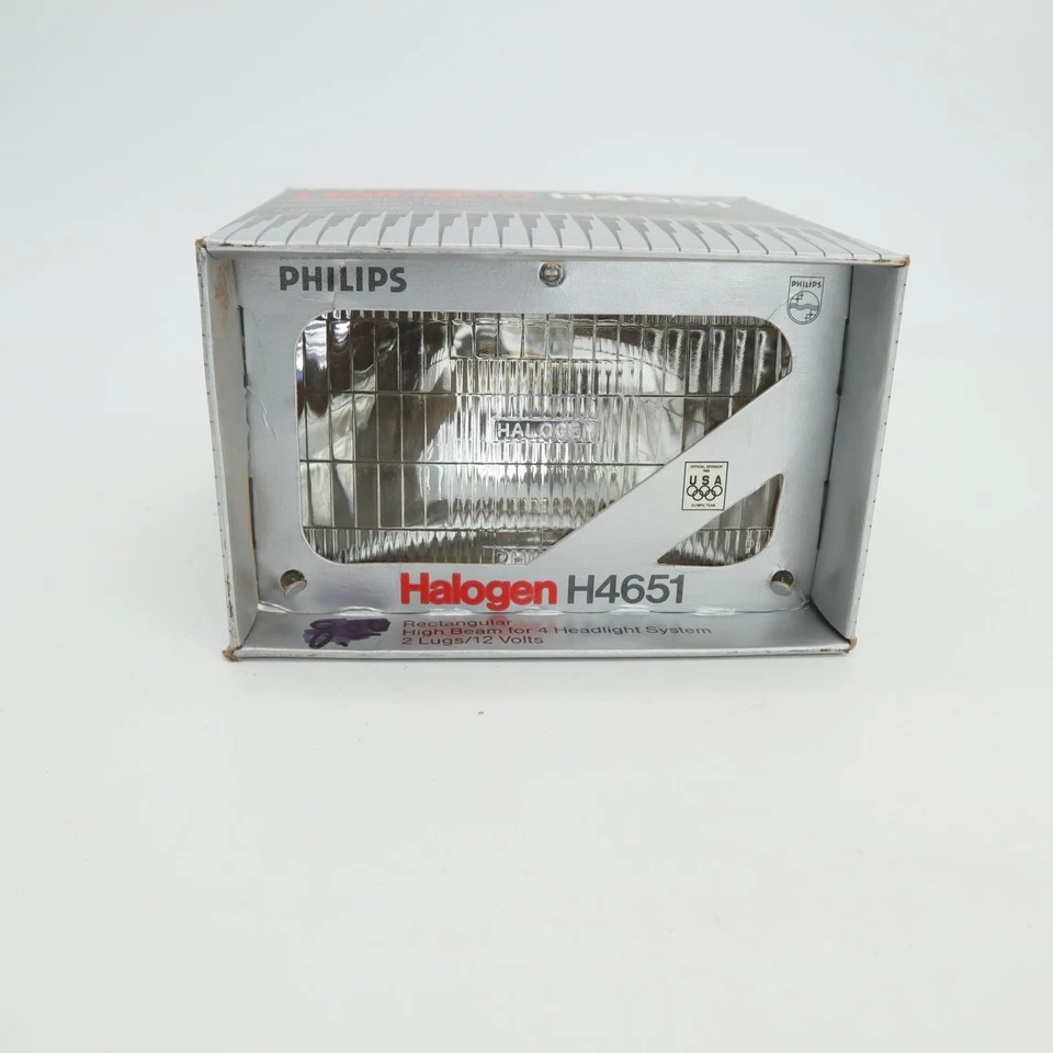 Philips H4651 12V Farol Retangular Lâmpada Farol Alto Novo - Imagem 3 de 4