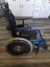 Tilite Aero X Ultralight 14" X 17.5" Folding Frame Sport Wheelchair Adjustable