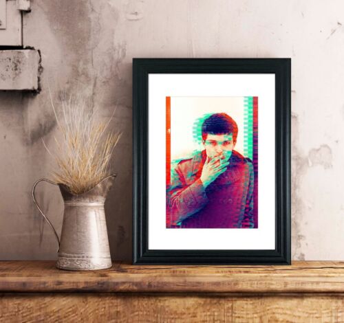 A3 JOY DIVISION IAN CURTIS GLITCH FILM ART RETRO POSTER music CULTURE PRINT HOME - Picture 1 of 3