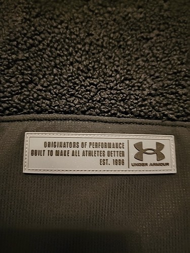 Under Armour Herren UA Mission Boucle Anorak Hoodie schwarz (S) Sherpa + Maße - Bild 4 von 9