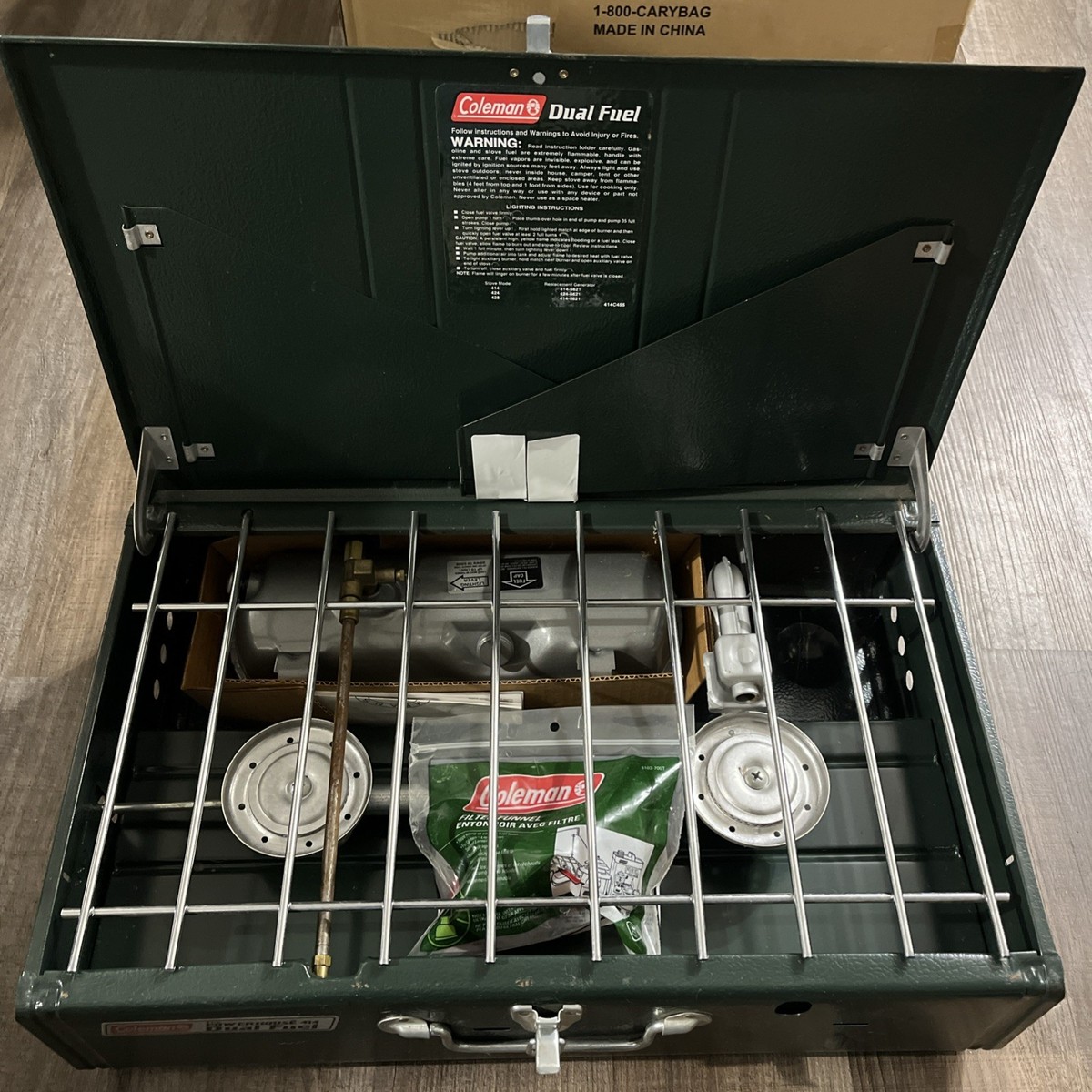 Gas Stove Coleman Stove 414 Coleman 414 Coleman Burner Dual Fuel