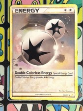 Double Colorless Energy 103/123 Uncommon HeartGold & SoulSilver Pokemon LP