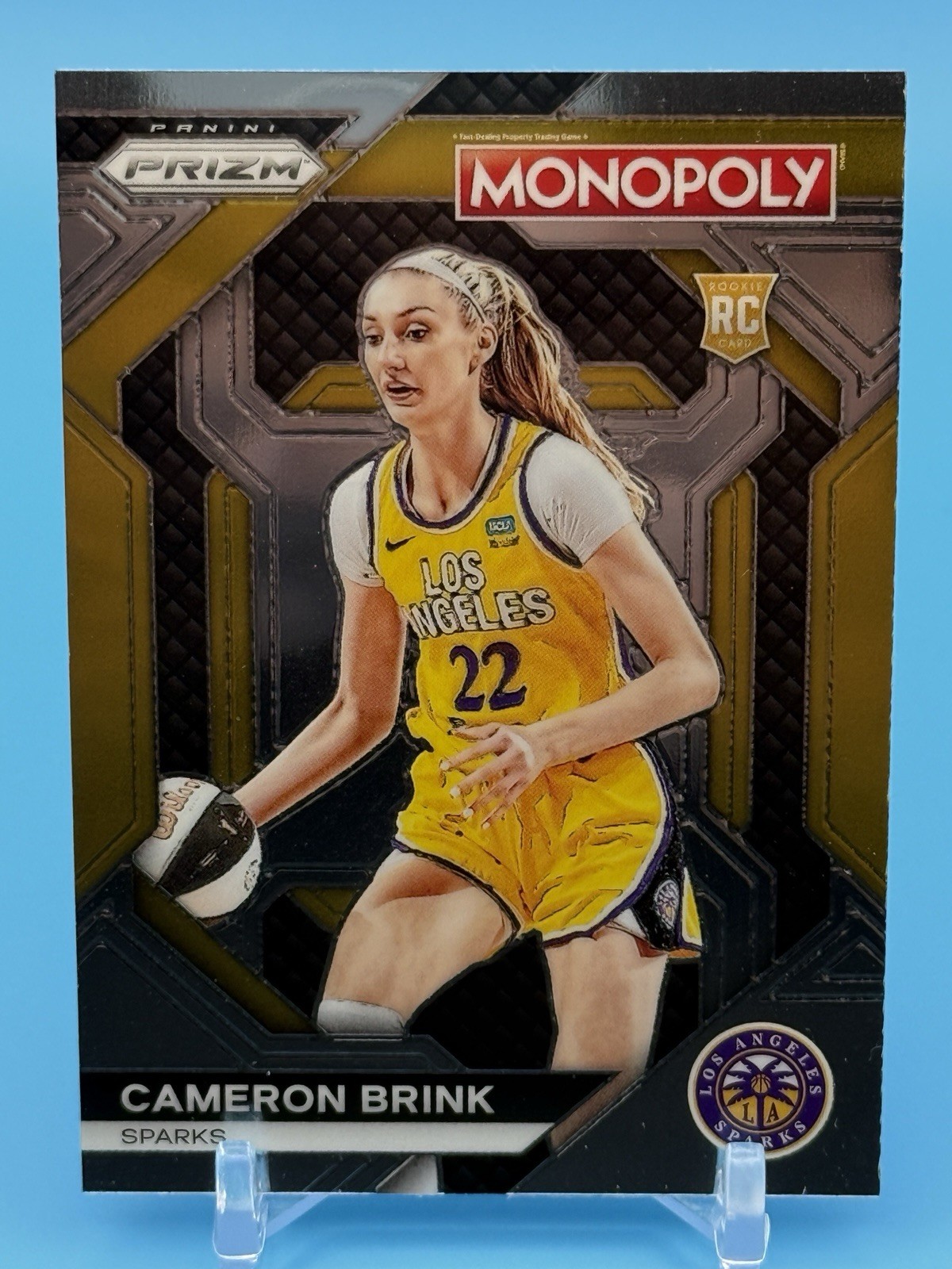 Cameron Brink 2024 Panini Prizm Monopoly WNBA - #WNBA6 RC Rookie Sparks