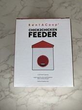 Chick2Chicken 2.5lb Single-Port Feeder - Ideal for Chickens, Quail, Open Box New