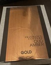 Fragrance Couture Amber Oud Gold Edition Unisex 3.4 Full Size New