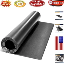 Durable 78" x 36" Non-Slip Exercise Mat - Perfect for Treadmills & Bikes