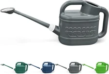 2 Gallon Watering Can with Removable Spout & Steel Sprinkler Head for Garden