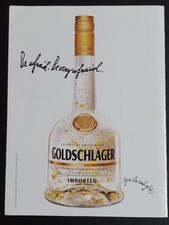 Goldschl&auml;ger Magazine Ad Be Afraid Be Very Afraid 1994