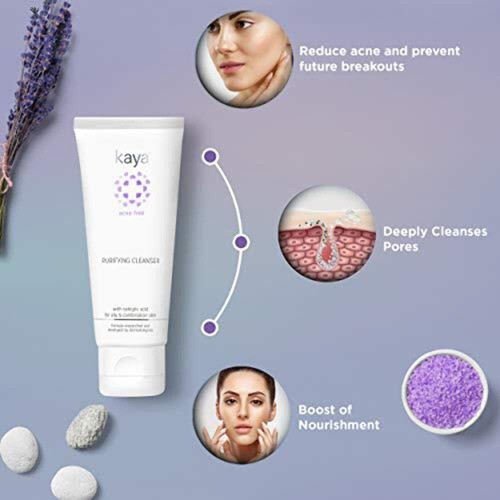 Kaya Clinic Detergente purificante senza acne per pelli luminose 100 ml - Foto 5 di 8