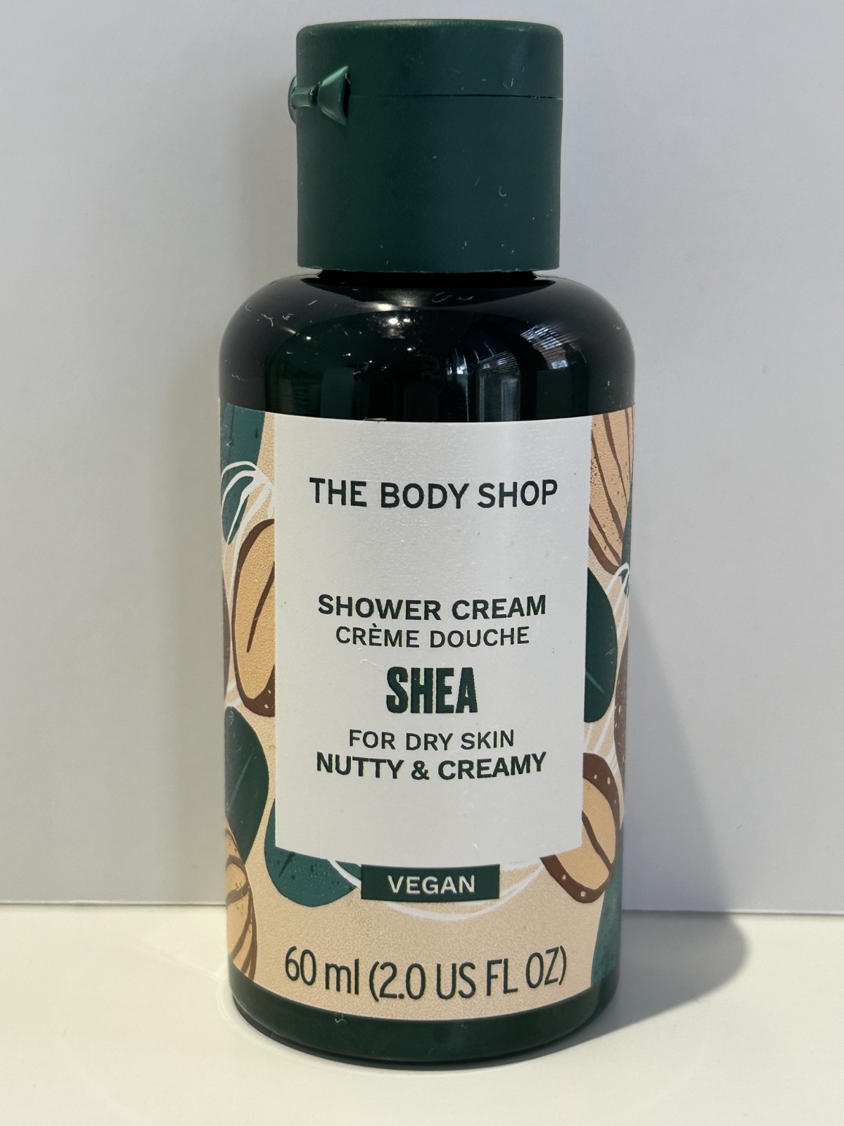 The Body Shop Shea Shower Cream 60ml Vegan Gentle Cleanse