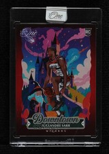 2024-25 Panini One and One Downtown Alexandre Sarr #18 Rookie RC 1b7p