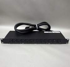 1U Server Rack PDU 12 Outlet NEMA 5-15R 120V 20A Max