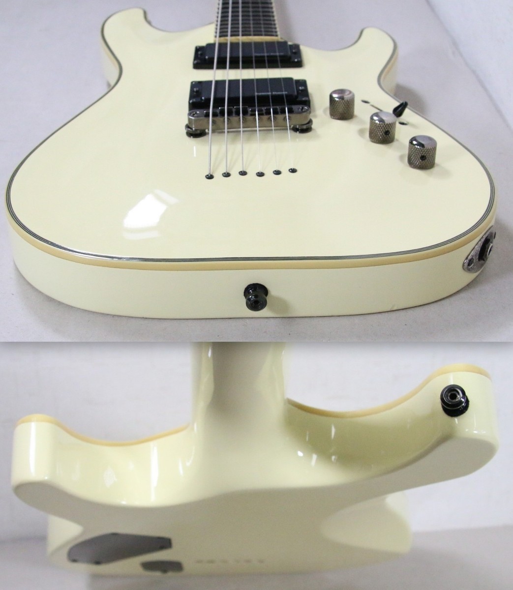 Schecter Diamond Series 2008 Blackjack ATX C-1 Aged White Made in