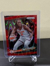 2025 Panini Prizm WNBA #3 Tina Charles Red Raywave 100/249