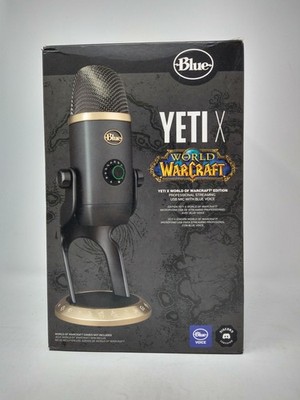 Blue Yeti X World of Warcraft Edition Professional Streaming USB Microphone NEW!