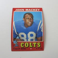 John Mackey 1971 Topps #175 Baltimore Colts Free Postage