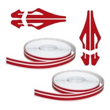 2 Rolls 32Ft Car Vinyl Pinstriping Tape Stripe Decal, DIY Car Body Side Strip...