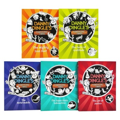 Danny Dingle's Fantastic Finds By Angie Lake 5 Books - Ages 7-9 - Paperback