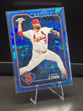 2024 Topps Chrome Sapphire Lance Lynn Sapphire #630 St. Louis Cardinals