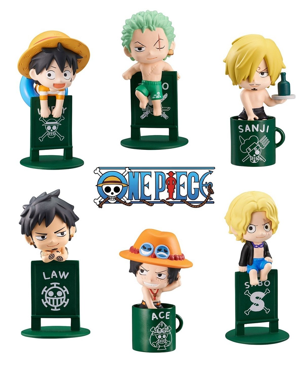 MegaHouse Ochatomo ONE PIECE Pirate Vacation Mini Figure Luffy