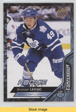 2016-17 Upper Deck Compendium Rookies Blue Brendan Leipsic #284 READ 5kw