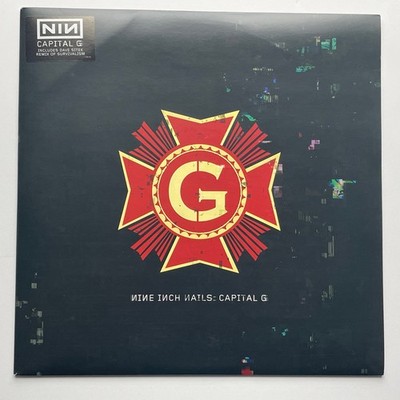 Nine Inch Nails Capital G 9'' Vinyl Single UK Rare Dave Sitek Remix Year Zero NIN