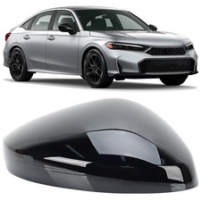 Honda Civic 2022-2026 Right Side Mirror Housing Gloss Black Cover with Clips