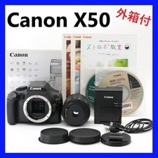 Canon Kiss X50 DSLR Camera with 18-55mm IS Lens Excellent Condition