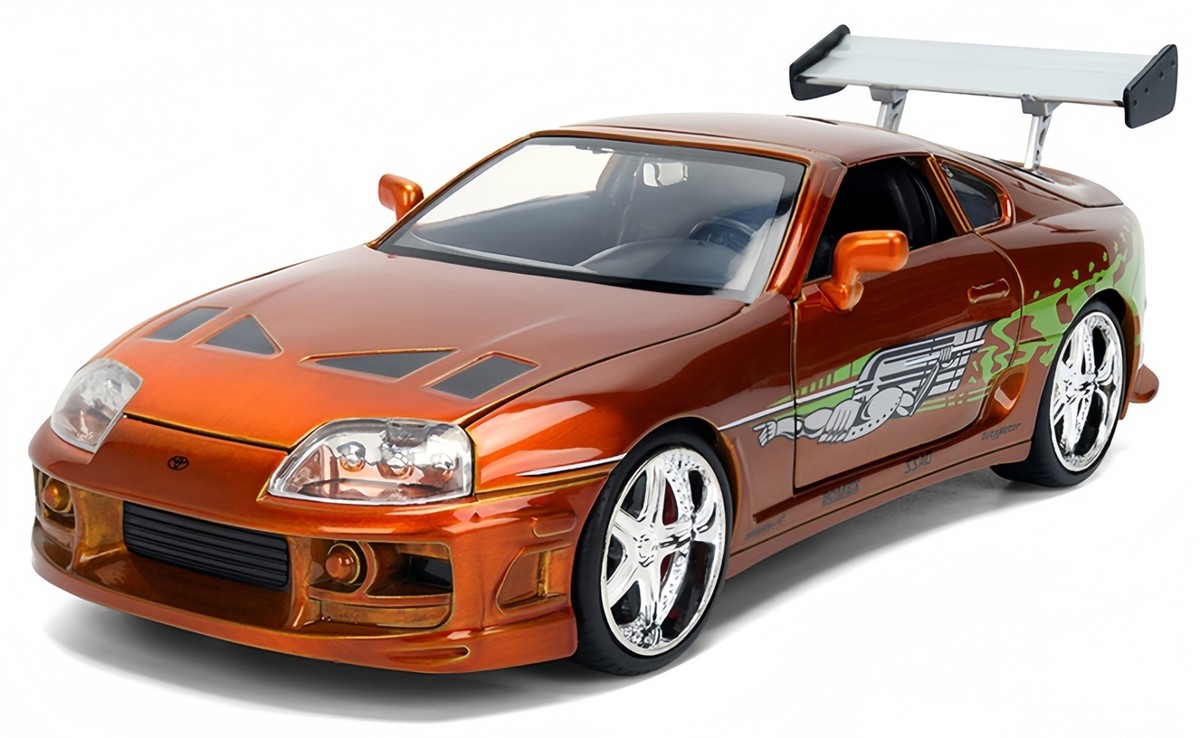 Jada 1:24 Fast & Furious 25th Anniversary 1995 Toyota Supra Orange